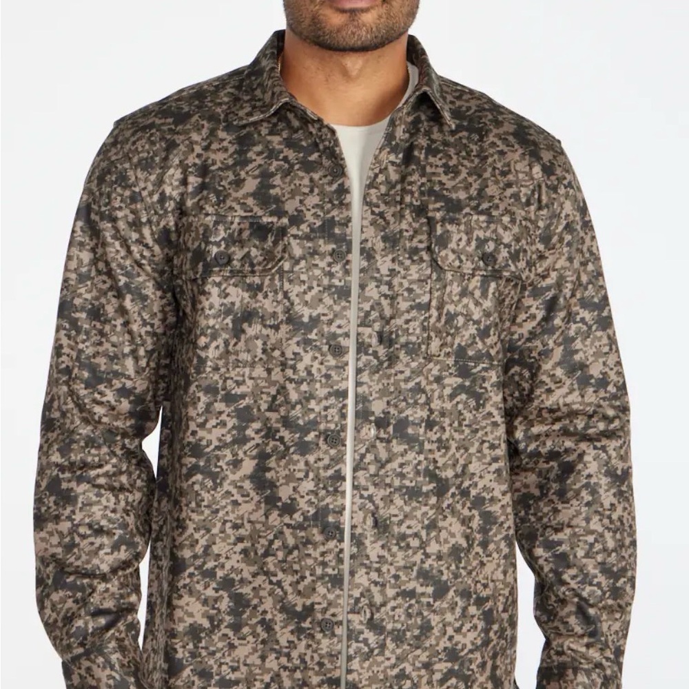 BYLT Basics Men's Camo Shirt Jacket